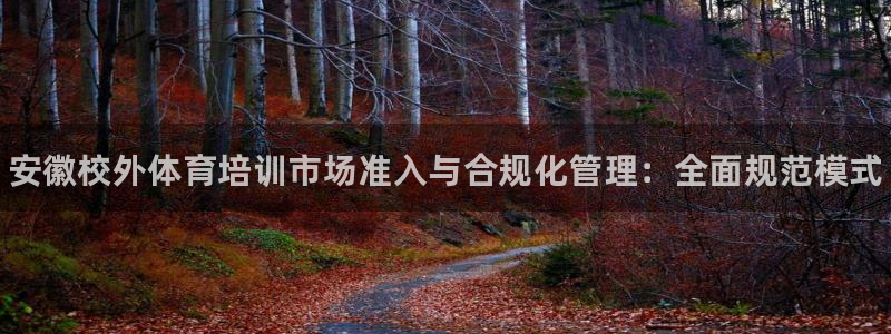 耀世娱乐能不能提现到微信：安徽校外体育培训市场准入与